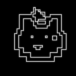 Animated BIT pixel creature, token 1