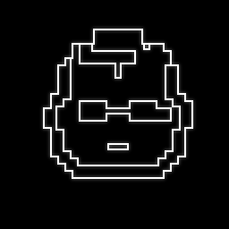 Animated BIT pixel creature, token 18