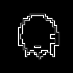 Animated BIT pixel creature, token 24