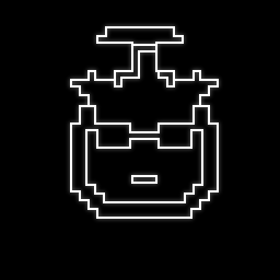 Animated BIT pixel creature, token 4